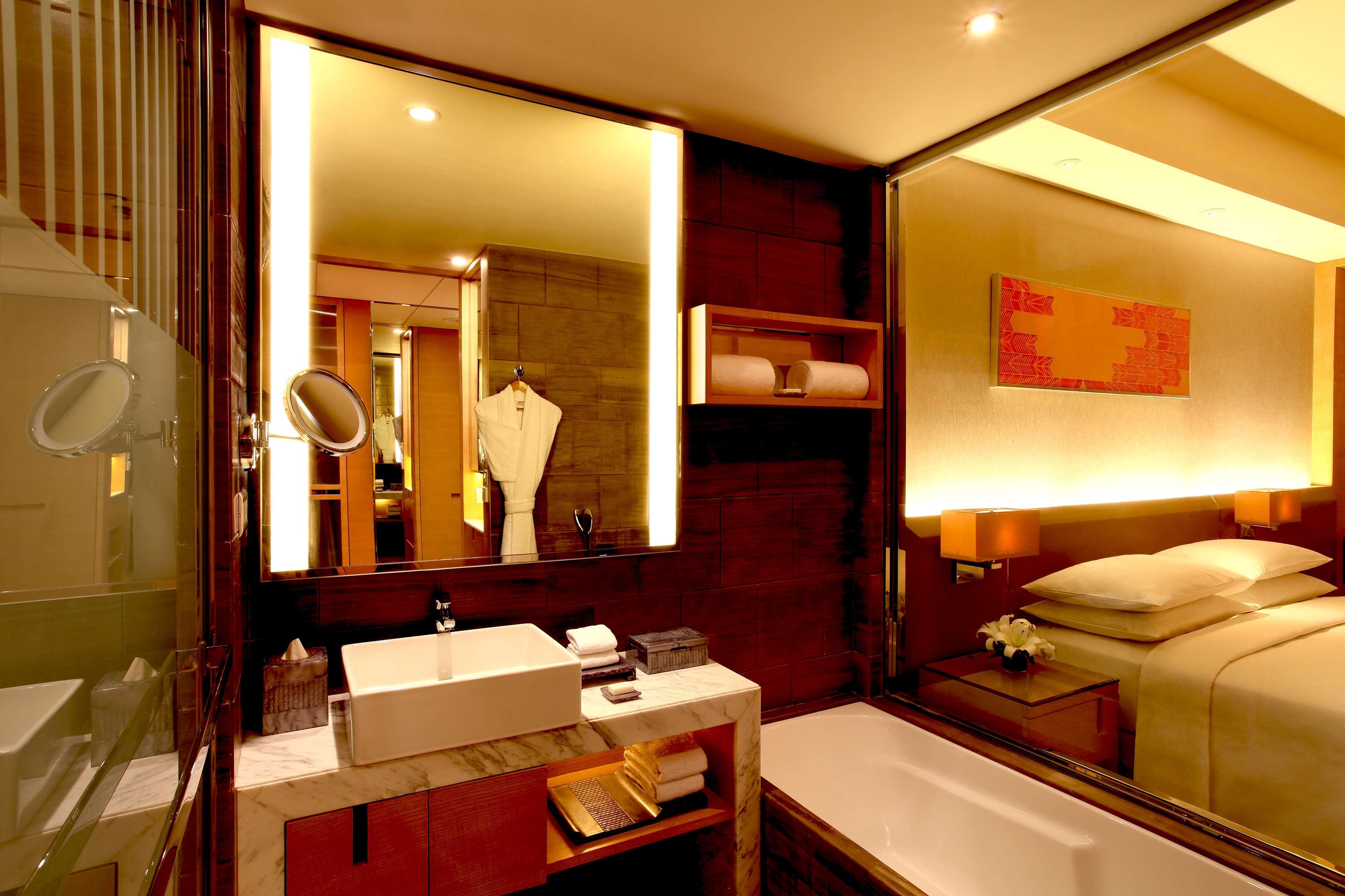 ไฮแอท รีเจนซี จันทิครห์ Hotel จัณฑีครห์ ภายนอก รูปภาพ Bathroom